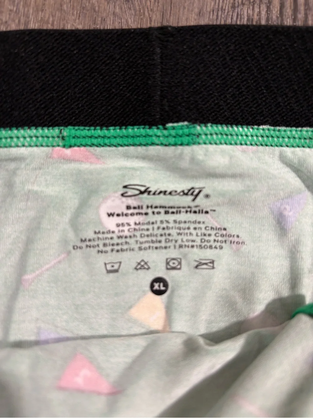 SHINESTY The Front Nine - Golf Ball Hammock Pouch Underwear